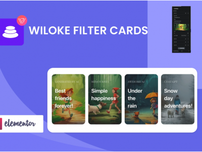 Wiloke Filter Cards Elementor Addon