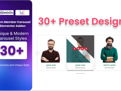 Team Member Carousel Addon For Elementor