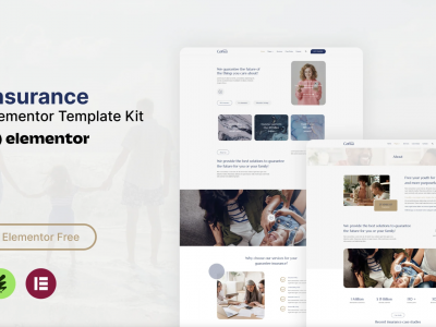 Consa - Insurance Elementor Template Kit