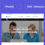 Phoenix - CMS Multi-Purpose Unbounce Template