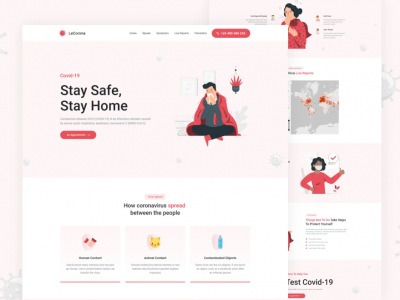LeCorona - Virus Medical Prevention Unbounce