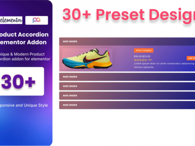 WooCommerce Product Accordion Addon For Elementor