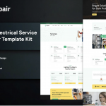Erepair - Electrical Service Elementor Template Kit