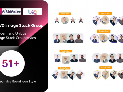 Image Stack Group addon for elementor