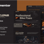 Byclepair - Bicycle & Service Elementor Template Kit