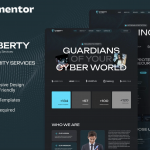 Cyberty - Cyber Security Service Elementor Template Kit