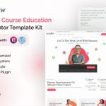Synauw - Online Course Education Elementor Pro Template Kit