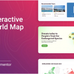 Interactive World Map for Elementor