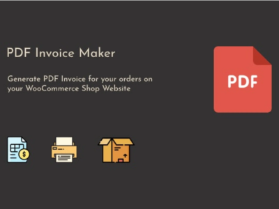 WooCommerce PDF Invoice Maker