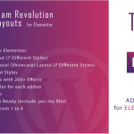 Team Revolution Layouts for Elementor