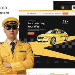 Taxitema - Taxi Drivers Business Template Kit