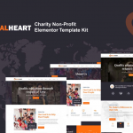 Royalheart - Nonprofit Charity Elementor Template Kit