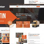 Paketin - Cargo and Logistics Elementor Template Kit