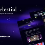 Celestial - Astrology & Horoscope Elementor Template Kit