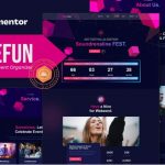 DeeFun - Festival & Event Organizer Elementor Template Kit