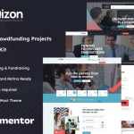 Qizon - Crowdfunding Projects Elementor Template Kit