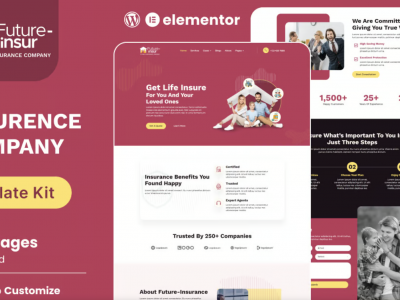 Future Insur - Insurance Company Elementor Template Kit
