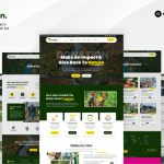 Environ - Environment Charity Elementor Template Kit
