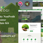 Kologi - Charity NonProfit Elementor Template Kit