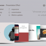 Parallax Showcase Effects - Present your products