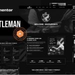 Gentleman - Barbershop & Hair Studio Elementor Template Kit