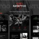 Ratattoo - Tattoo Studio Elementor Template Kit