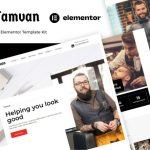 Tamvan - Barbershop Elementor Template Kit