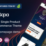 Sapa - Product Landing Page WooCommerce Theme