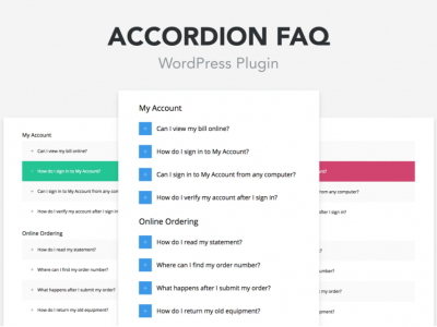 Accordion FAQ WordPress Plugin