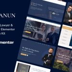 Canun – Lawyer Attorney and Law Firm Elementor Template Kit