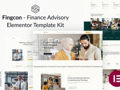 Fingcon - Finance Advisory Elementor Template Kit
