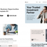 Impact - Investment & Business Opportunities Elementor Template Kit