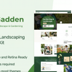 Gadden - Garden & Landscaping Elementor Template Kit
