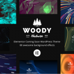 Woody - Elementor Coming Soon WordPress Theme