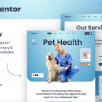 Pampaw – Veterinary & Pet Care Services Elementor Template Kit