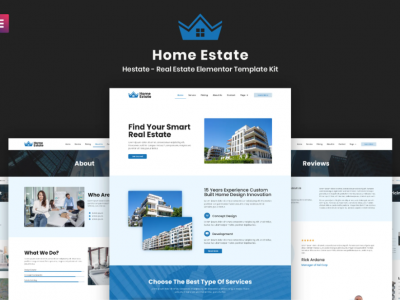 H-Estate - Real Estate Elementor Template Kit