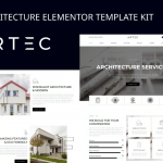 Artec - Architecture Elementor Template Kit