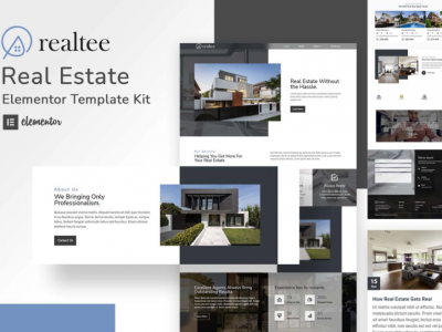 Realtee - Real Estate Elementor Template Kit