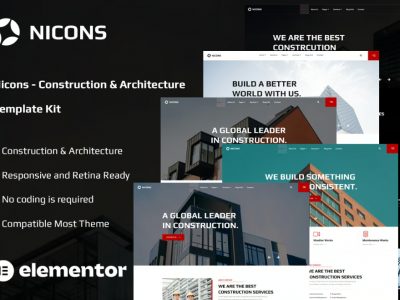 Nicons - Construction & Architecture Template Kit