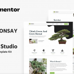 Bonsay - Bonsai Studio Elementor Template Kit