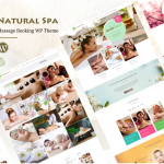 Natural Spa - Massage Booking Wordpress Theme