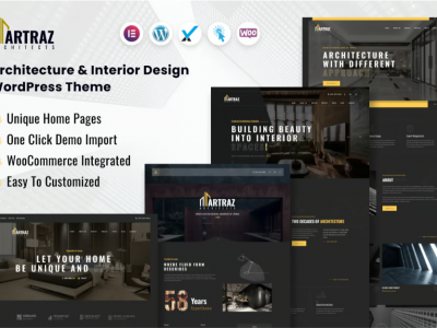 Artraz - Architecture and Interior Design WordPres