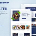 Oyster – Seafood Restaurant & Cafe Elementor Template Kit
