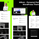 Mikon - Personal Portfolio WordPress Theme