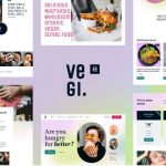 Vegi - Vegan Street Food Restaurant & Takeaway Elementor Template Kit