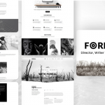 Foreal - Director, Writer WordPress Theme