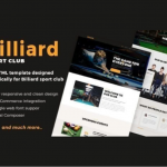 Billiard - Creative Sporting WordPress Theme