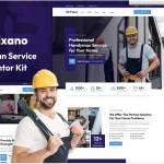 Fixano - Handyman Services Elementor Template Kit