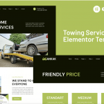 Ankak - Towing Services Elementor Pro Template Kit