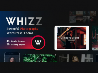 Whizz Photography WordPress